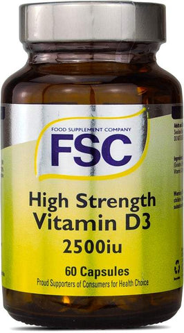 FSC Vitamin D 2500Iu 60 Tablets