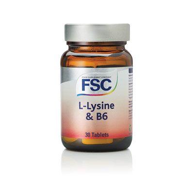 FSC L-Lysine 500Mg 30 Tablets