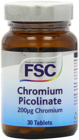 FSC Chromium Picolinate 200Ug 30 Tablets