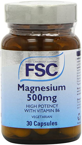 FSC Magnesium 500Mg 30 Capsules