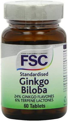 FSC Standardised Gingko Biloba 24% 60 Tablets