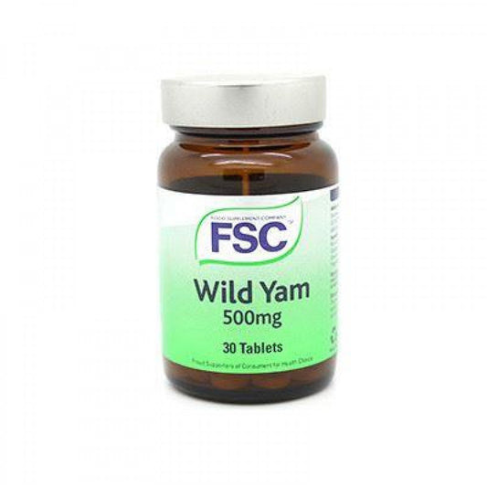 FSC Wild Yam 500Mg 30 Tablets