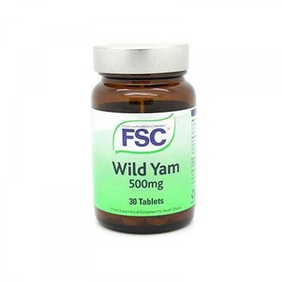 FSC Wild Yam 500Mg 30 Tablets