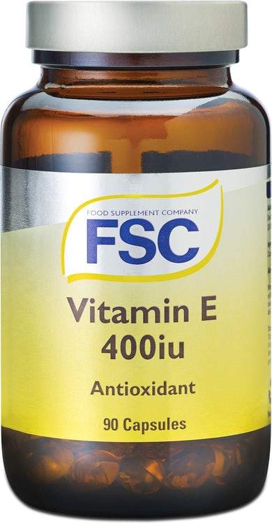 FSC Vitamin E (D-A-Tocopherol) 400Iu 90 Softgel Capsules