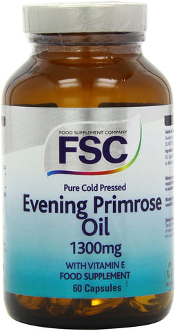 FSC Evening Primrose Oil 1300Mg 60 Softgel Capsules
