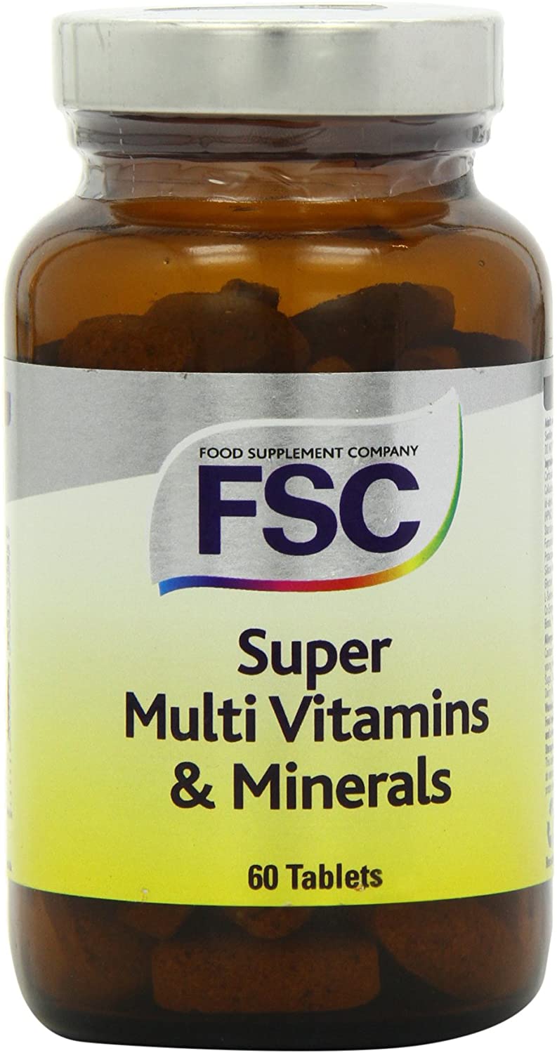 FSC Super Multi Vitamins & Minerals 60 Tablets – SuperfoodUK