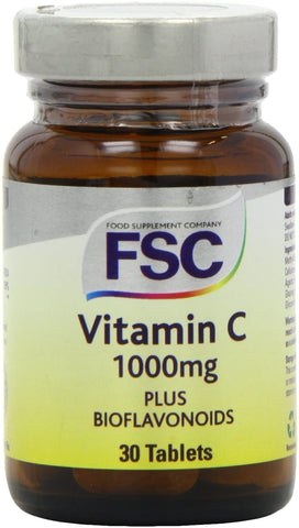 FSC Vitamin C 1000Mg + Bioflavonoids 30 Tablets