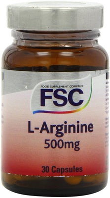 FSC L-Arginine 500Mg 30 Capsules