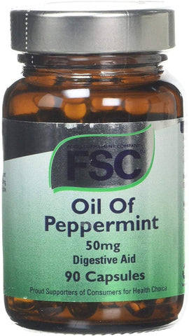 FSC Peppermint Oil 50Mg 90 Softgel Capsules