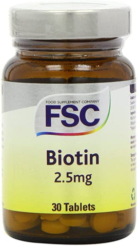 FSC Biotin 2.5Mg 30 Tablets