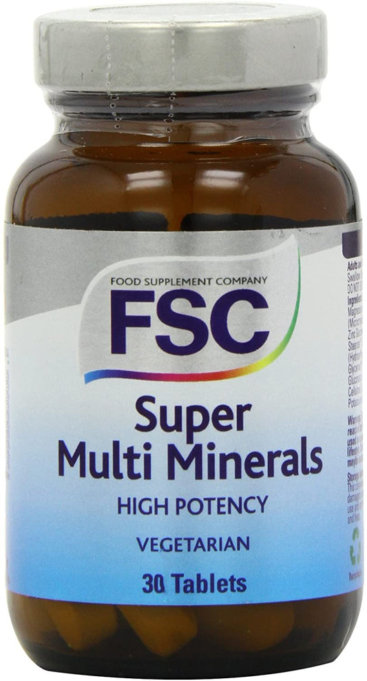 FSC Super Multi Minerals 30 Tablets
