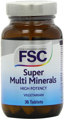 FSC Super Multi Minerals 30 Tablets