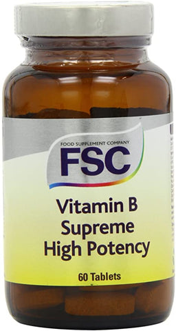 FSC Vitamin B Supreme High Potency 60 Tablets