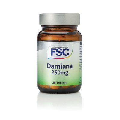 FSC Damiana 250Mg 30 Tablets