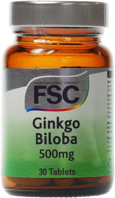 FSC Gingko Biloba 500Mg 30 Tablets