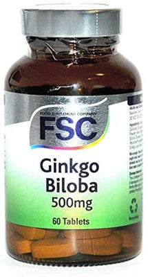 FSC Gingko Biloba 500Mg 60 Tablets