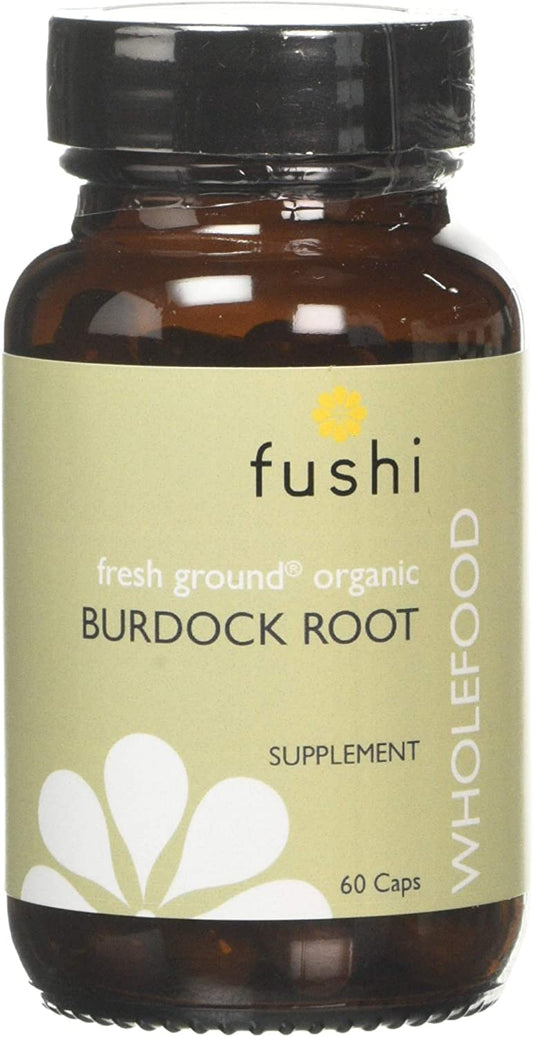 Fushi Wellbeing Organic Burdock Root Capsules 60 Caps