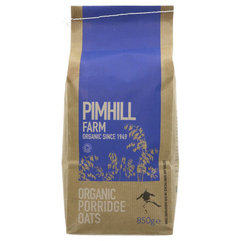Pimhill Porridge Oats Organic 850g (Pack of 12)