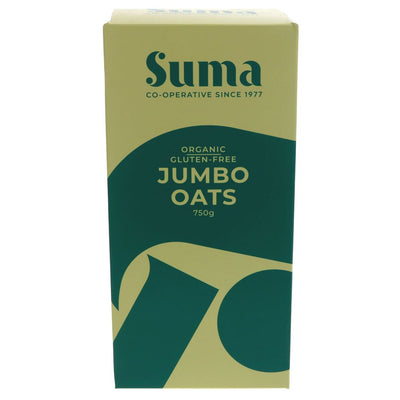 Suma Prepacks Organic Gf Jumbo Oats 750g (Pack of 6)