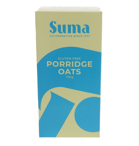 Suma Prepacks Gluten free Porridge Oats 750g (Pack of 6)