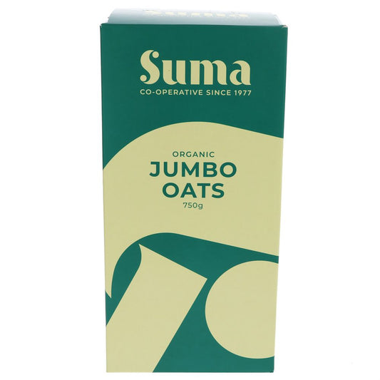 Suma Prepacks Organic Jumbo Oats 750g (Pack of 6)