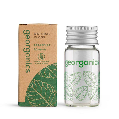 Georganics Dental Floss - Spearmint 30g (Pack of 20)