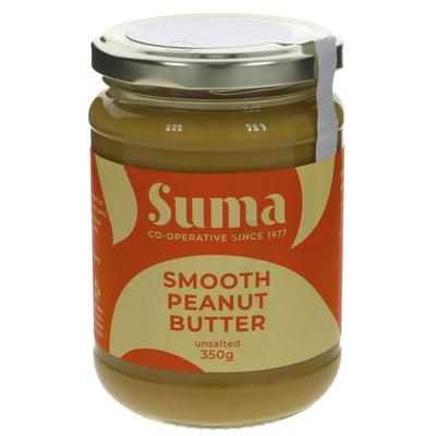 Suma Smooth Peanut Butter 350g (Pack of 6)