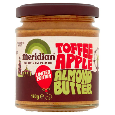 Meridian Toffee Apple Alm Butt 170g (Pack of 6)