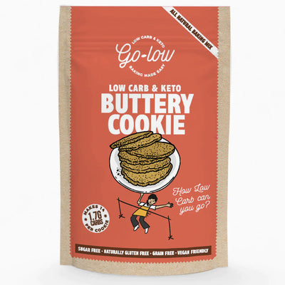 Go Low Baking Buttery Cookie Mix 179g (Pack of 6)