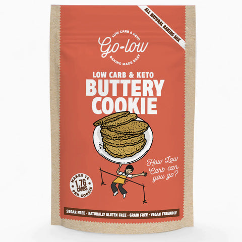 Go Low Baking Buttery Cookie Mix 179g (Pack of 6)