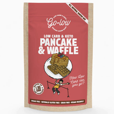 Go Low Baking Pancake & Waffle Baking Mix 210g (Pack of 6)