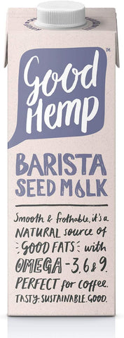 Good Hemp Barista Seed Drink 1 Litre (Pack of 6)