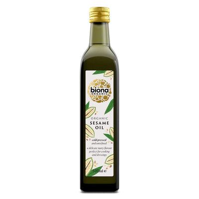 Biona C/pressed Sesame Oil Organic 500ml (Pack of 6)