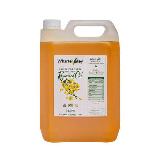 Wharfe Valley Farms Rape Seed Oil 5l