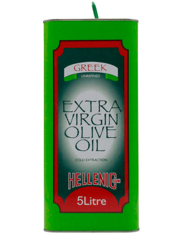 Hellenic Olive Oil Extra Virgin 5L (Pack of 4)