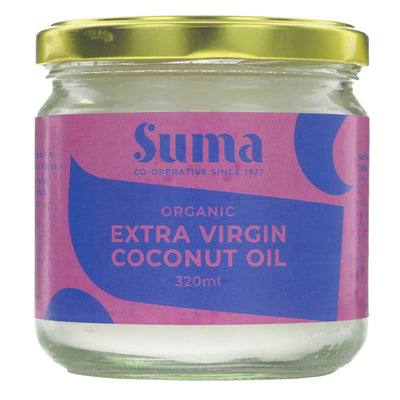 Suma Organic Coconut Oil - Extra Virgin 320ML (Pack of 6)