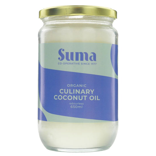 Suma Organic Coconut Oil - Culinary 650ML (Pack of 6)