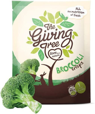 Giving Tree Ventures Broccoli Cirsps 36g (Pack of 12)