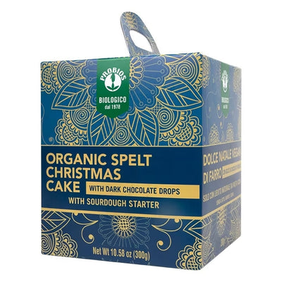 Go Vegan Organic Spelt & Chocolate Panettone 300g (Pack of 12)