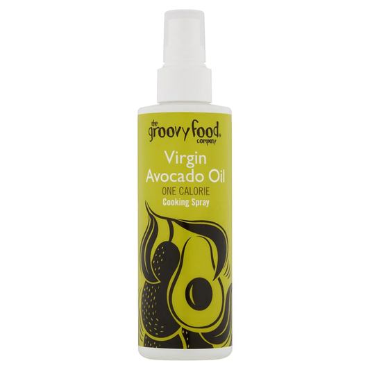 The Groovy Food Company Cooking Spray with Virgin Avocado Oil 190ml (Pack of 6)