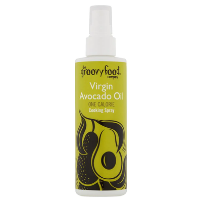 The Groovy Food Company Cooking Spray with Virgin Avocado Oil 190ml (Pack of 6)