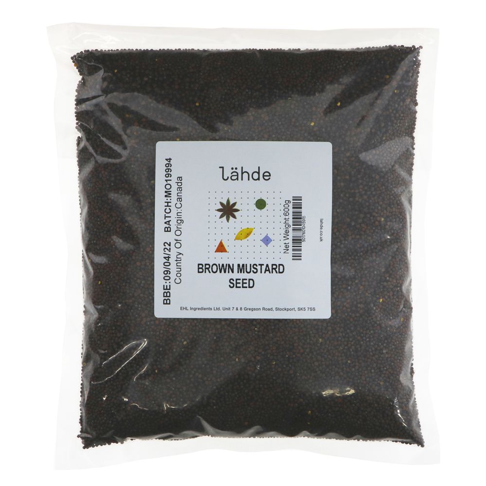 Lahde Mustard Seeds Brown 600g