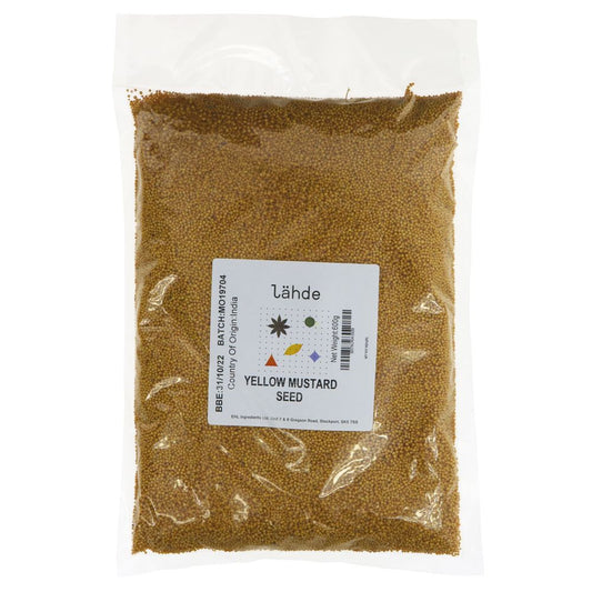 Lahde Mustard Seeds Yellow 600g