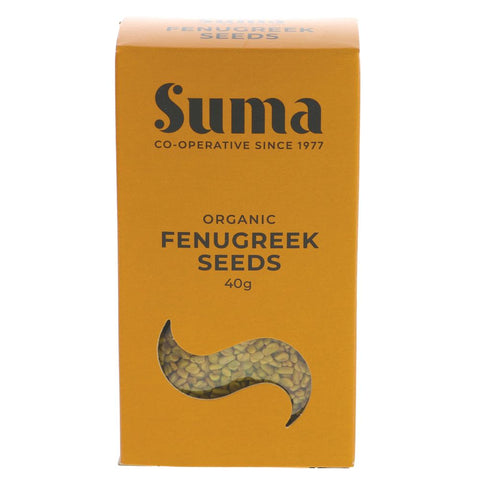 Suma Organic Fenugreek Seeds 40g (Pack of 6)