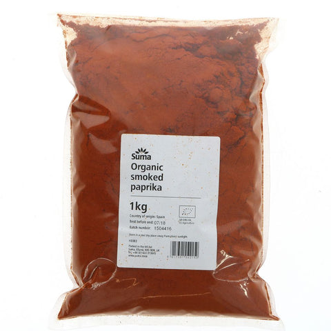Bulk Milled Spices Organic Smoked Paprika 1kg