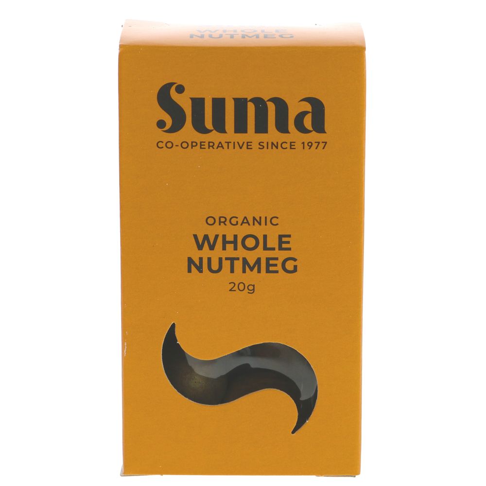Suma Organic Whole Nutmeg Organic 20g (Pack of 6)