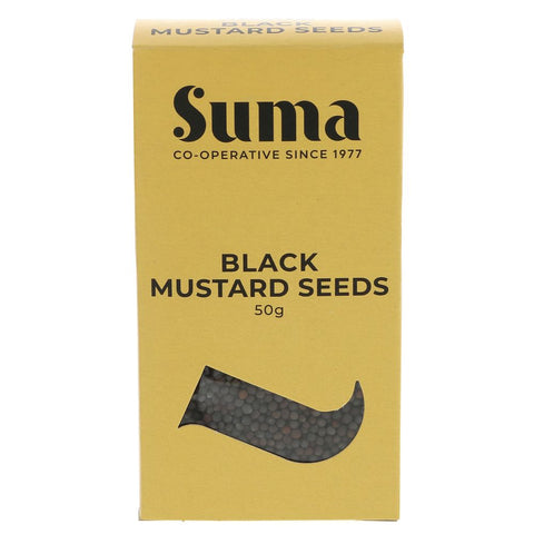 Suma Black Mustard Seeds 50g (Pack of 6)