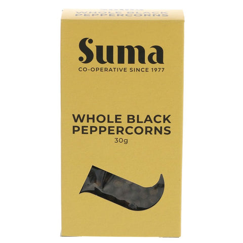 Suma Peppercorns Black 30g (Pack of 6)