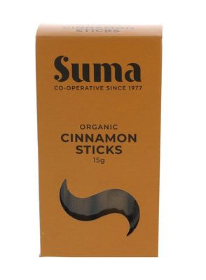 Suma Organic Cinnamon Bark 15g (Pack of 6)