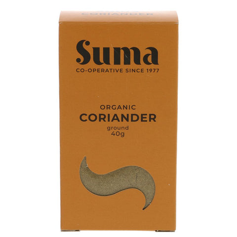 Suma Organic Ground Coriander Organic 40g (Pack of 6)